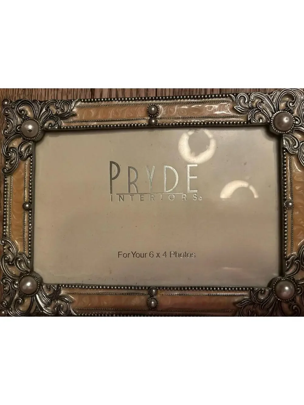 Vintage enamel Pryde frame